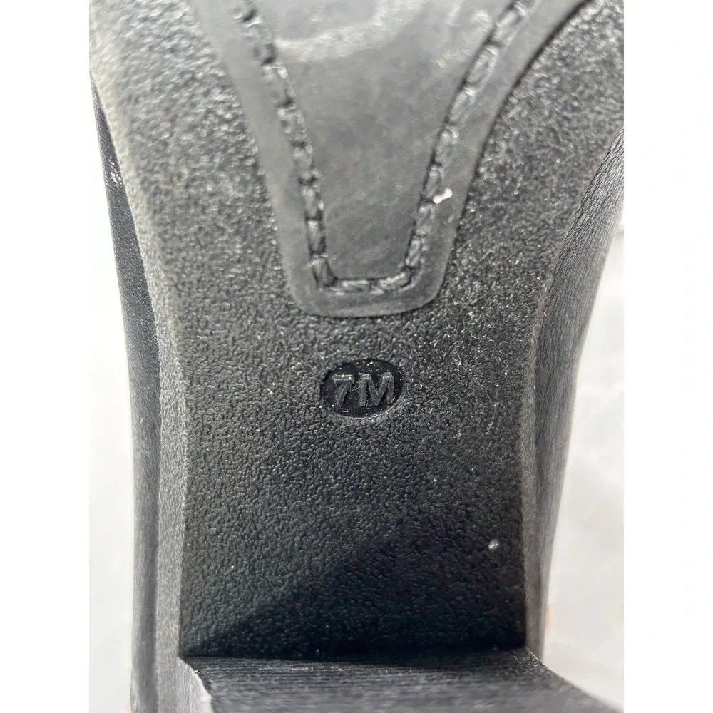 G by Guess Faux Fur‎ Trim Black Boots Women's 7M